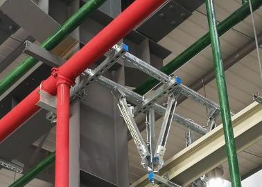 眉山该抗震支架的整体式支吊架结构协调性好